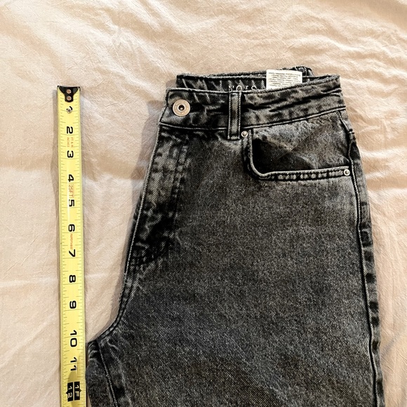 Noisy May Premium Isobel mom jeans with high waist in acid wash gray - W27 L32 - Picture 8 of 8